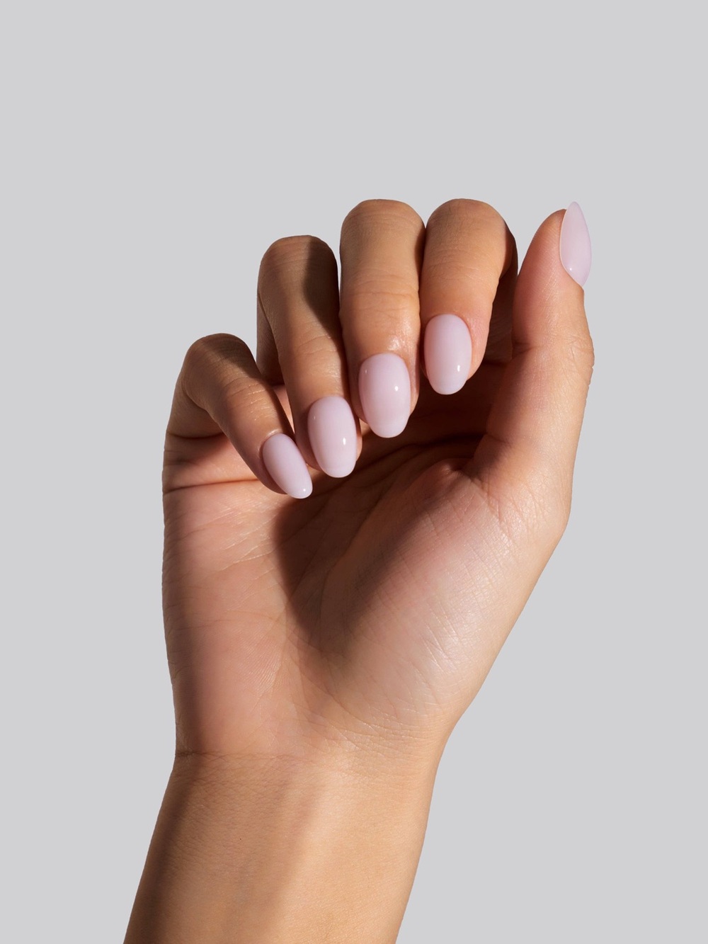 Celebritips Ballerina Extra Short Round Press On Nails Milky Pink Bridal NWT